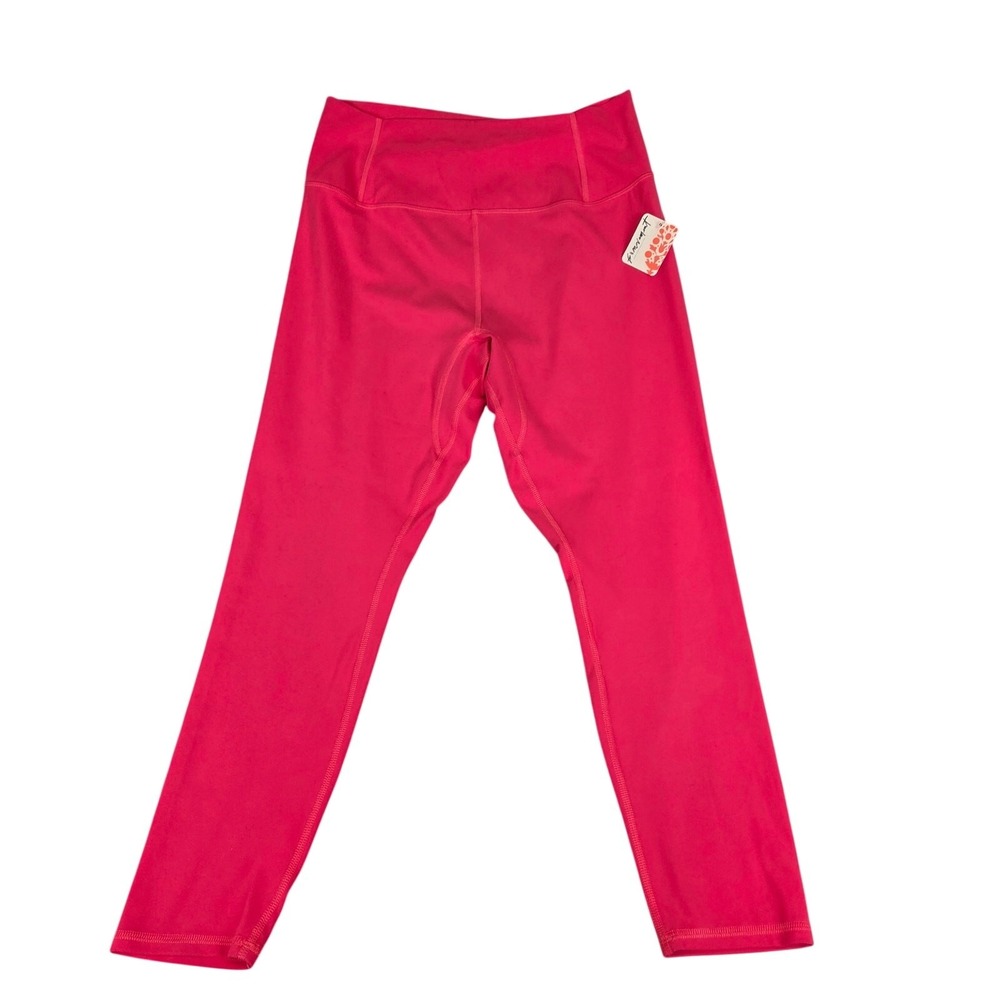 Free People Movement Leggings Womens L Pink New High Rise 7/8 Electric Sunset